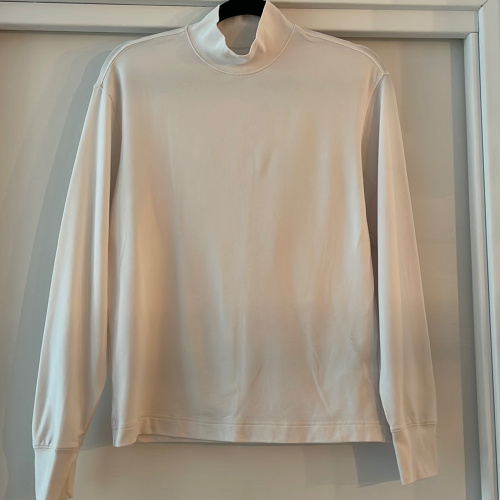 Uniqlo HeatTech White Turtleneck